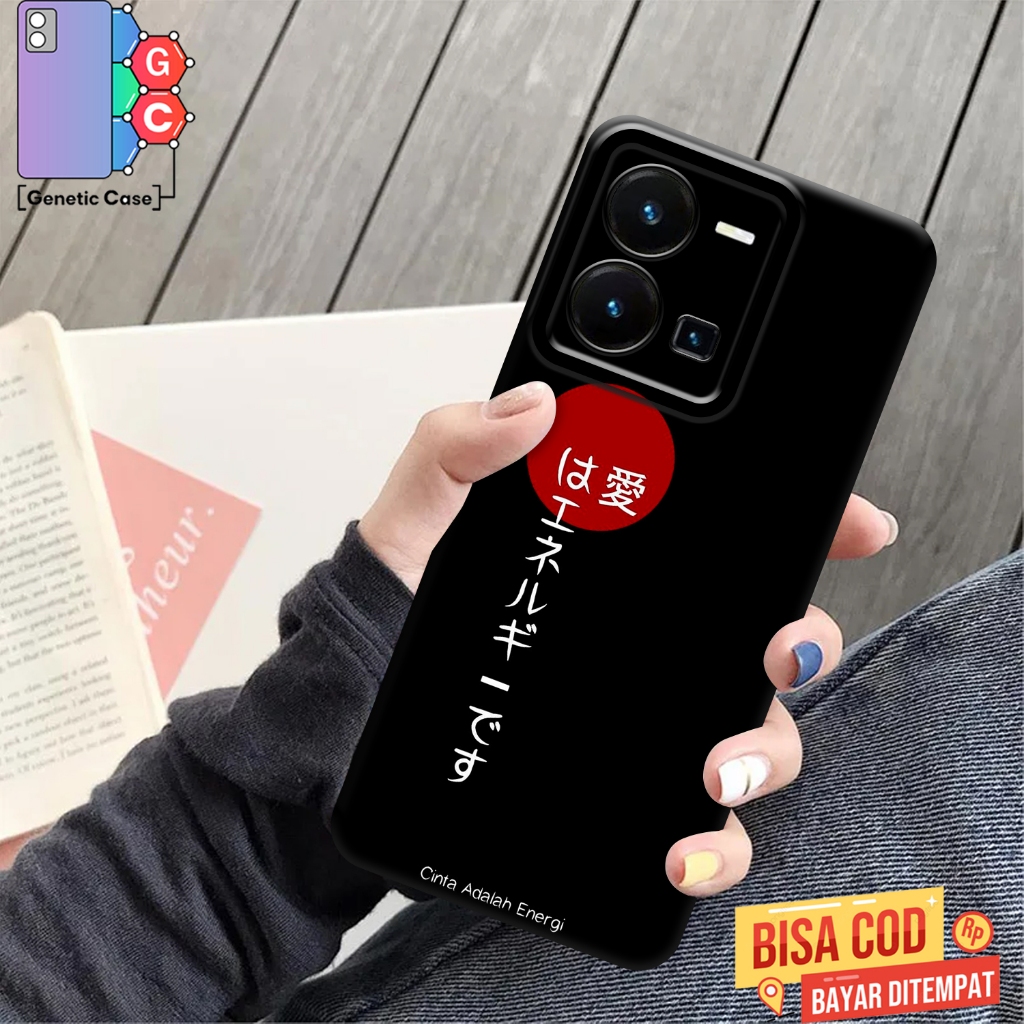 SOFTCASE  KARAKTER TULISAN JEPANG FOR VIVO Y53 CASE MURAH RAJA CUSTOM CASE KEKINAN CASE TERBARU benu