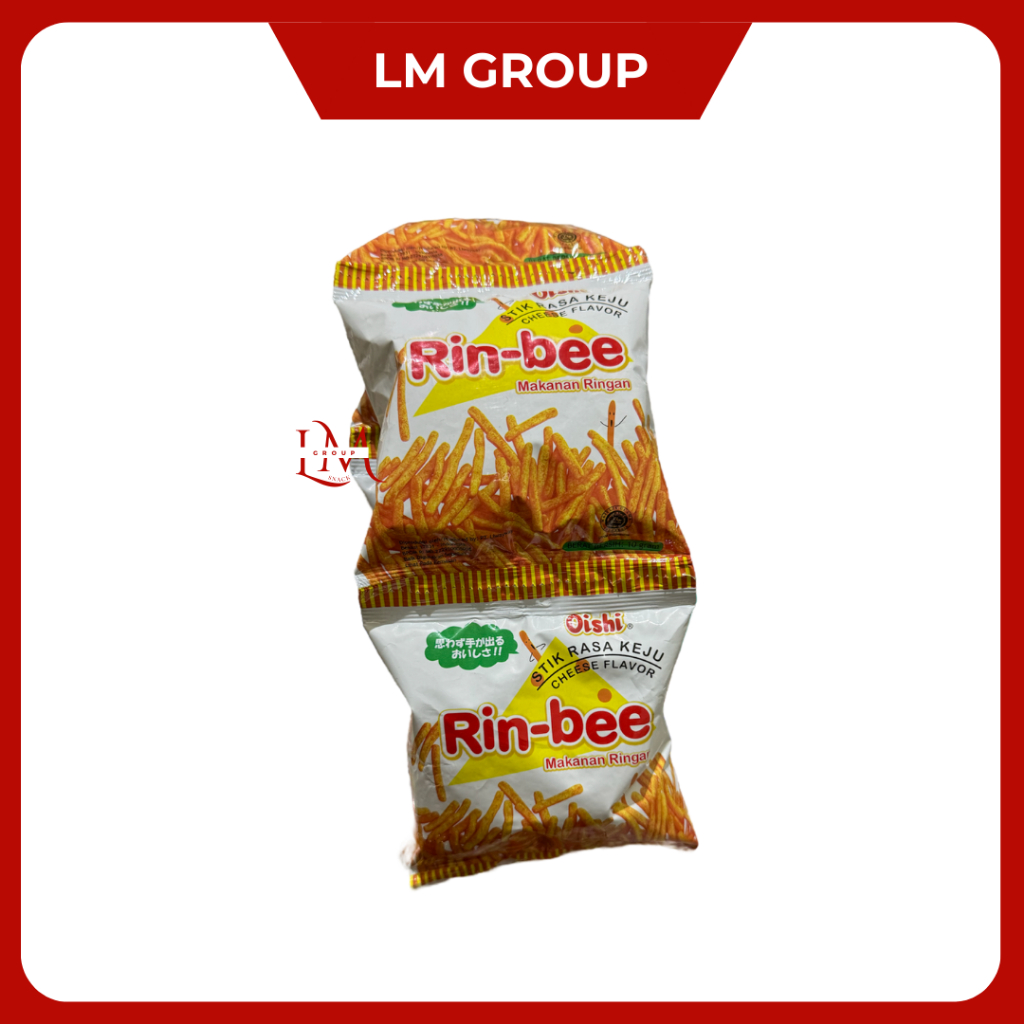 

[1 RENCENG] Oishi Rinbee Stik Rasa Keju 1 Renceng 10 pcs @10gr