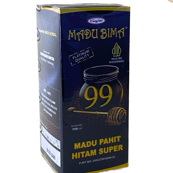 

MADU BIMA 99 MADU HITAM PAHIT 150 ML