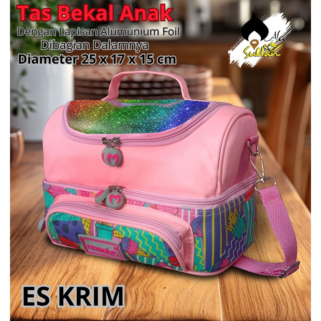 Tas Bekal Sekolah Anak Perempuan dan Laki-Laki