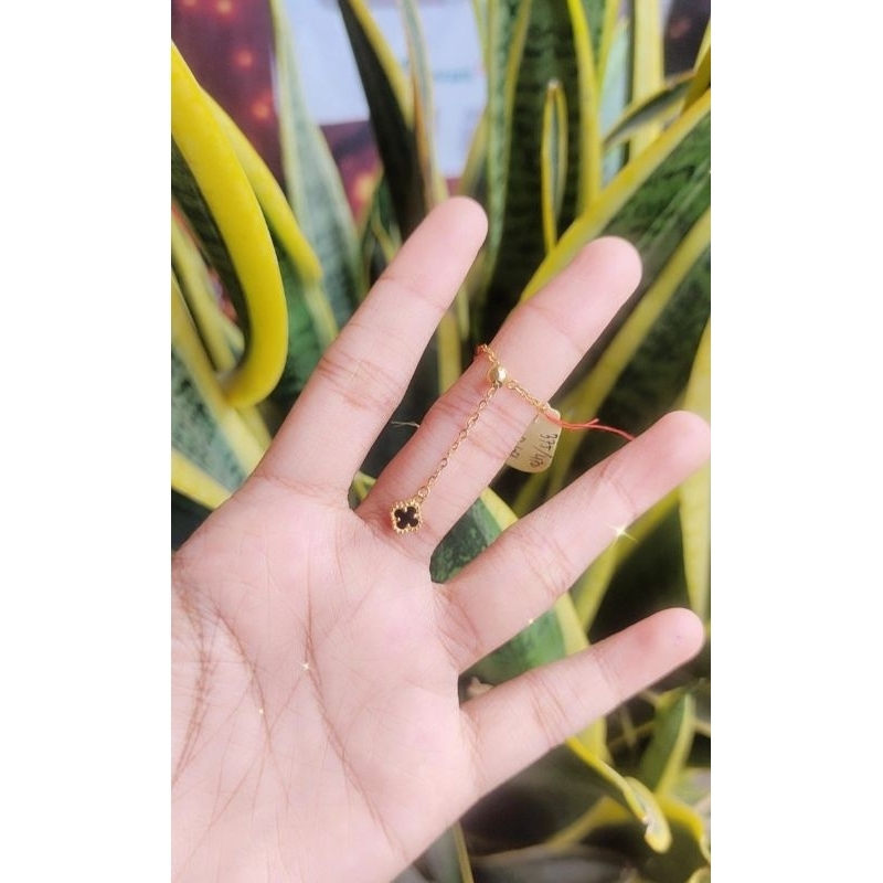 Cincin Vancleef Serut Emas 8k