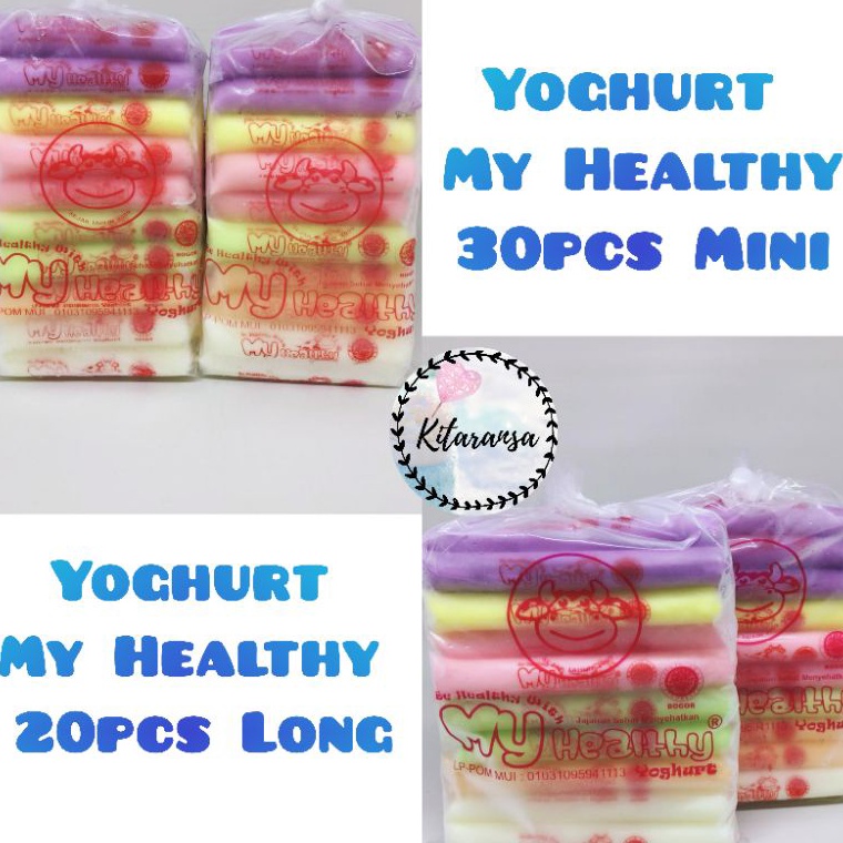 

COD Yoghurt My Healthy Stick isi 30pcs/pack Yoghurt stik susu/ 94