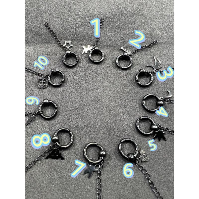 ANTING TITANIUM MODEL JEPIT JURAI KOREA CEWEK COWOK harga 1 biji/1 kuping