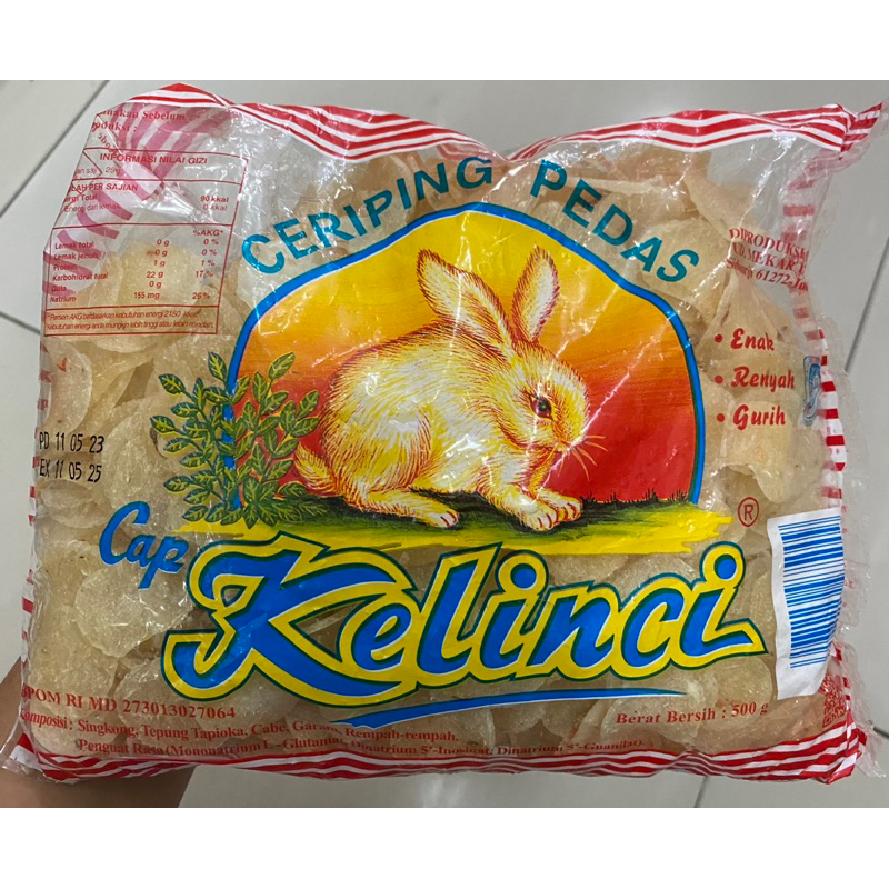 

krupuk criping pedas