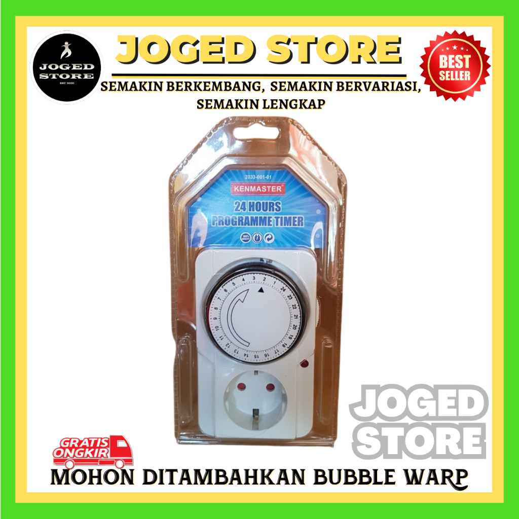 KENMASTER 24 HOURS PROGRAMME TIMER | STOP KONTAK TIMER | STOP KONTAK LISTRIK