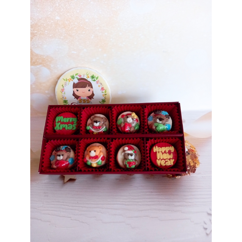 

Chocolate Gift S8A Coklat Ucapan Natal Christmas Chocolate (SCP)