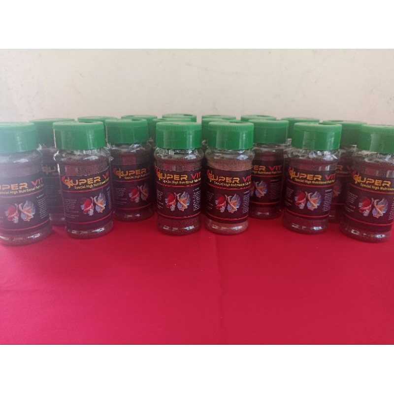 MAKANAN IKAN / PELET IKAN / PAKAN IKAN KECIL (CUPANG, GLOWFISH, GUPPY, DLL)