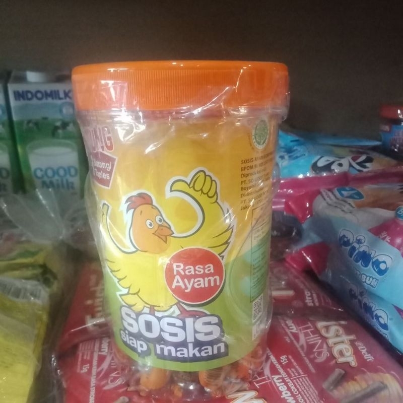 

Sosis ayam siap makan perkotak