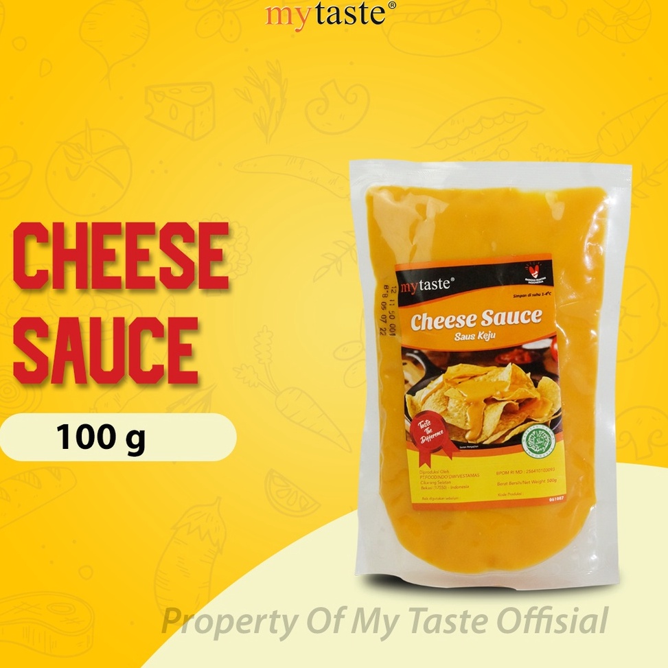 

[PRODUK 0.00E+00WT86] My Taste Cheese Sauce 100gr Saus Keju Saus Mentai Cheese Sauce Saus Kimbab Nachos Cheese Keju Cocol ↑Stok Banyak