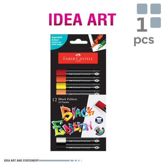 

Faber-Castell Oil Pastel Black Edition Set 12 - 220012