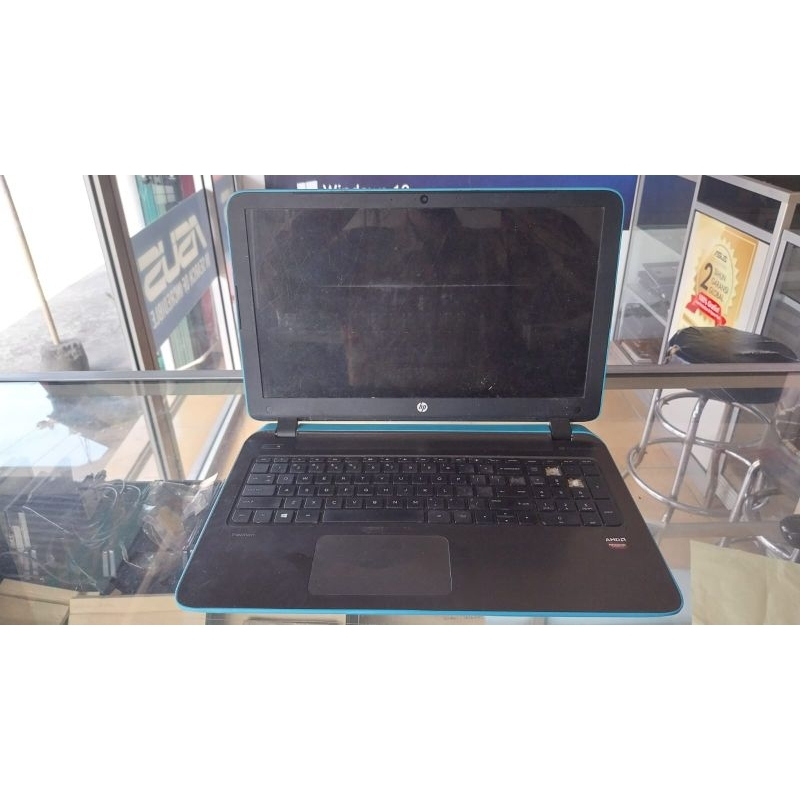 (minus no display) laptop gaming hp pavilion 15 p229ax zeus