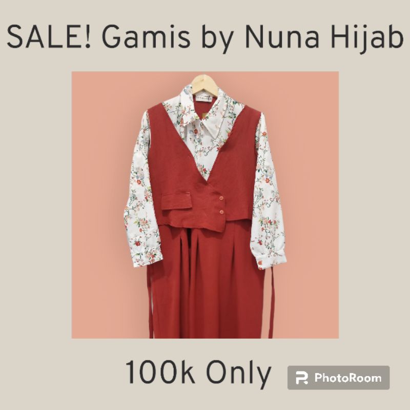 Gamis Kombinasi by Nuna Label | Gamis crinkle