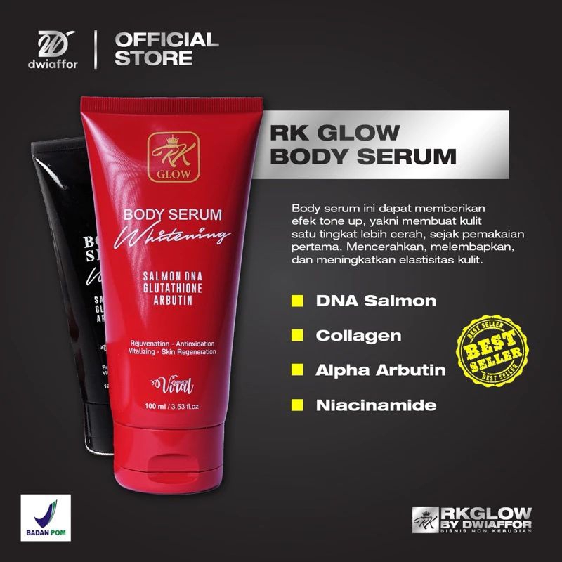 BODY SERUM WHITENING BY RK GLOW