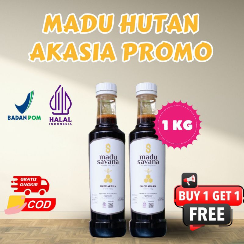 

Madu Murni Promo Beli 1 Gratis 1 Akasia Pure Raw
