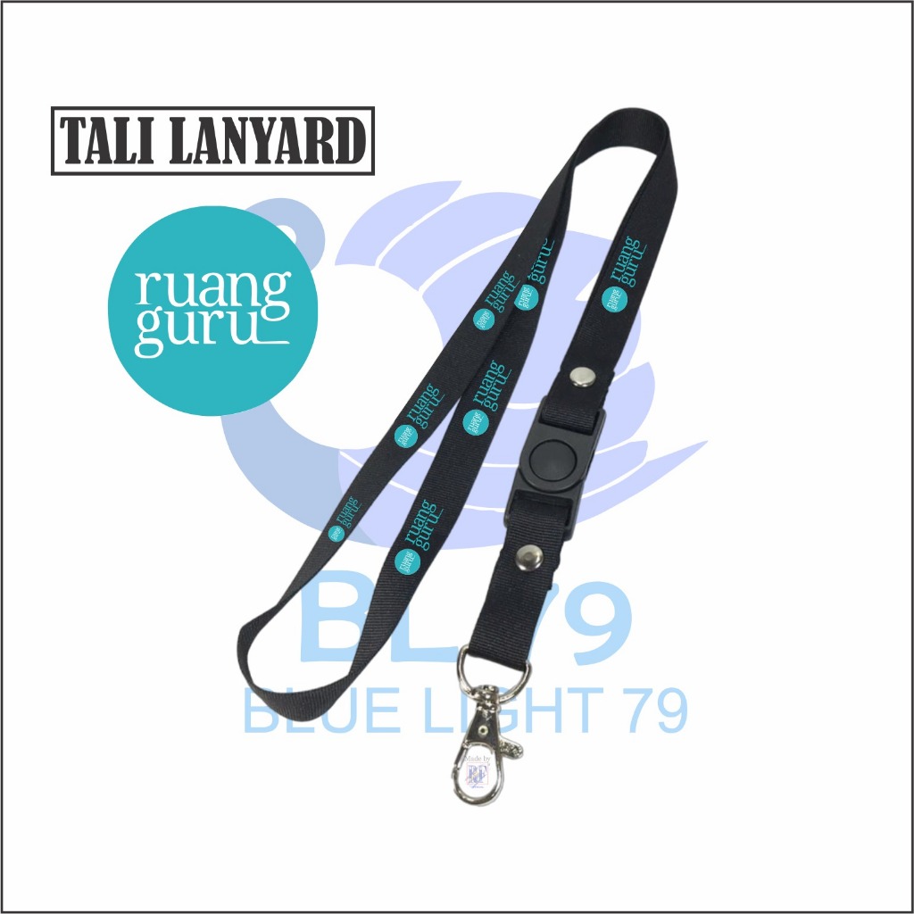 

TALI LANYARD RUANG GURU LOGO RUANG GURU BIMBEL PRIVAT - TALI ID CARD GANTUNGAN KUNCI GANTUNGAN FLASHDISK GANTUNGAN NAMETAG TALI LANYARD BEST SELLER COD