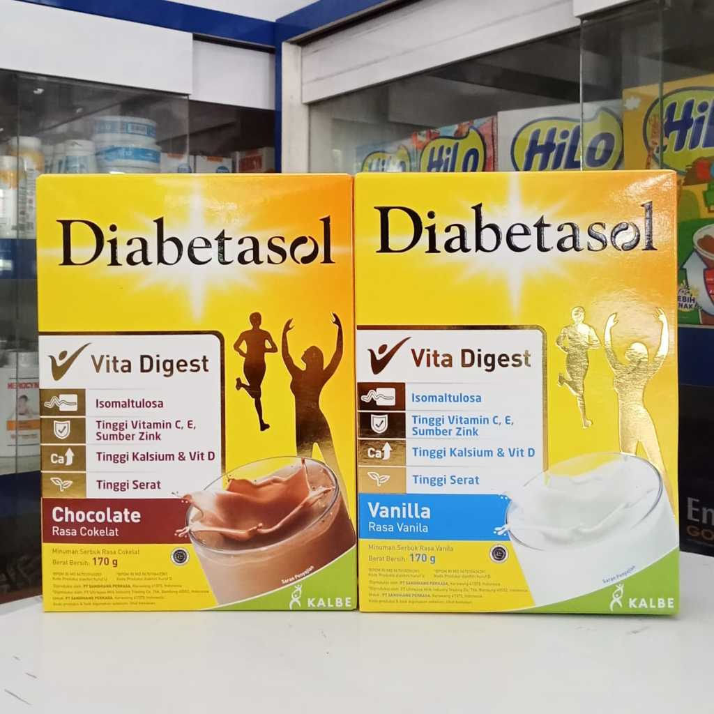 

Diabetasol 170g (Chocolate & Vanilla)