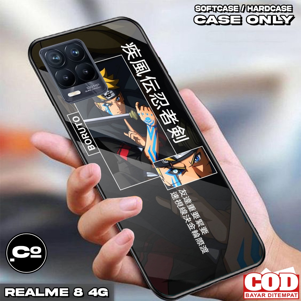 Case REALME 8 4G  - Casing REALME 8 4G [ NARUTO ] Silikon REALME 8 4G  - Kesing Hp - Casing Hp  - Ca