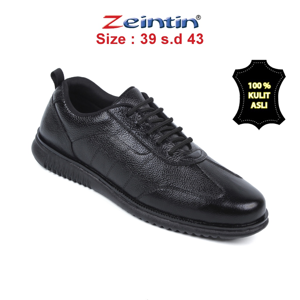 Zeintin - Sepatu Kulit Pria Sepatu Kasual Pria Sepatu Pantofel Sepatu Kerja Lapangan Zeintin AJ