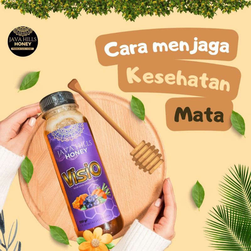 

Madu Murni Herbal Madu Visio by Java Hills Honey Vitamin Kesehatan Mata Minus Plus Katarak