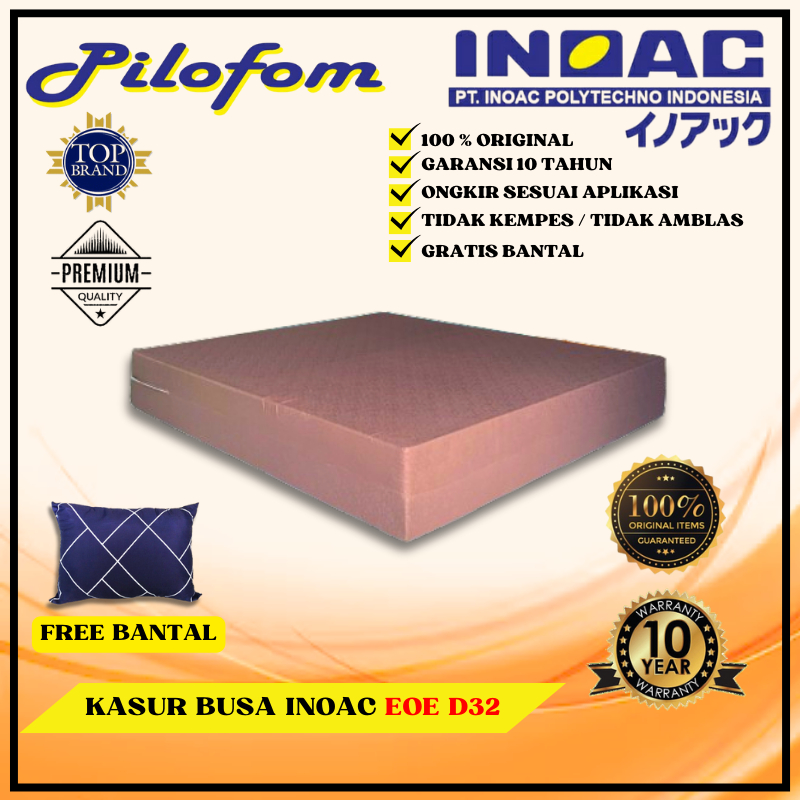 Kasur Busa INOAC Pilofom Kasur Busa EOE D32 Tebal 30 CM Garansi 15 tahun Original