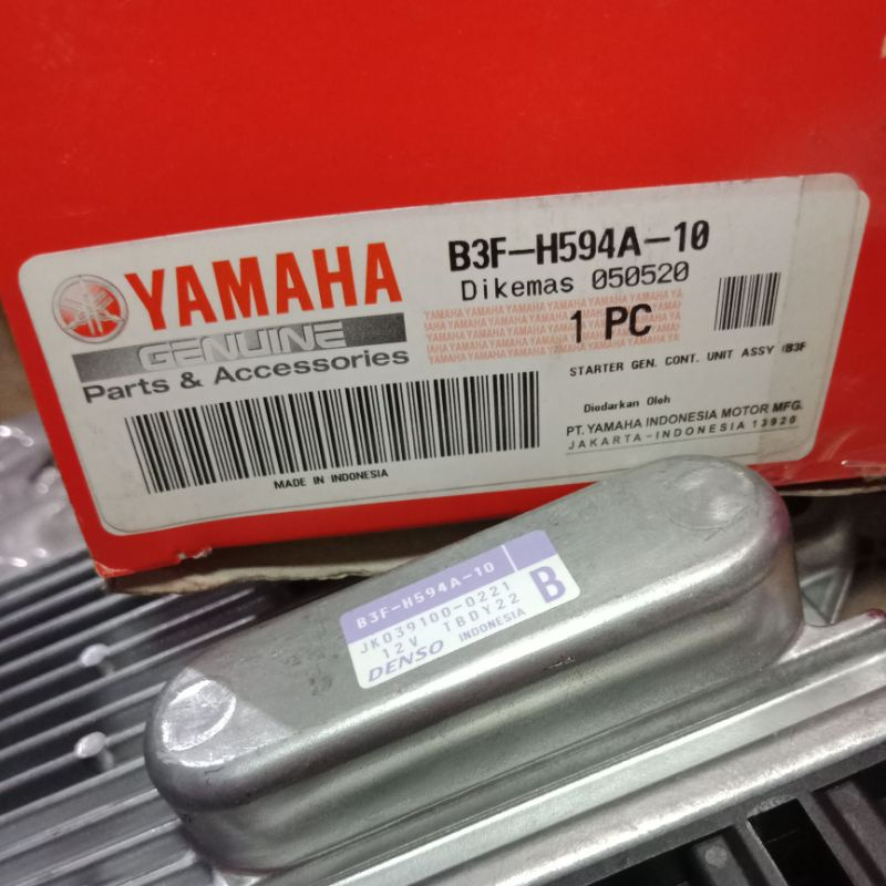 SGCU ECU ECM B3F LEXI S KEYLESS TYPE B ORIGINAL ORI ASLI YAMAHA YGP B3F-H594A-10