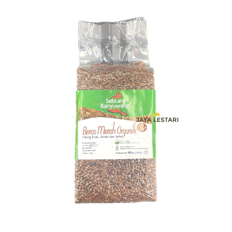 

Beras Merah Organik Seblang Banyuwangi (1kg)