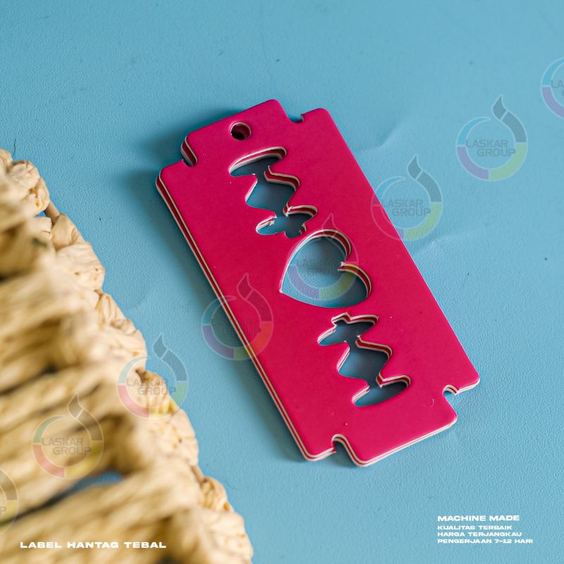 hangtag tebal custom/hangtag distro hangtag baju hangtagpremium  Hang tag/ label hangtag/ tag label/