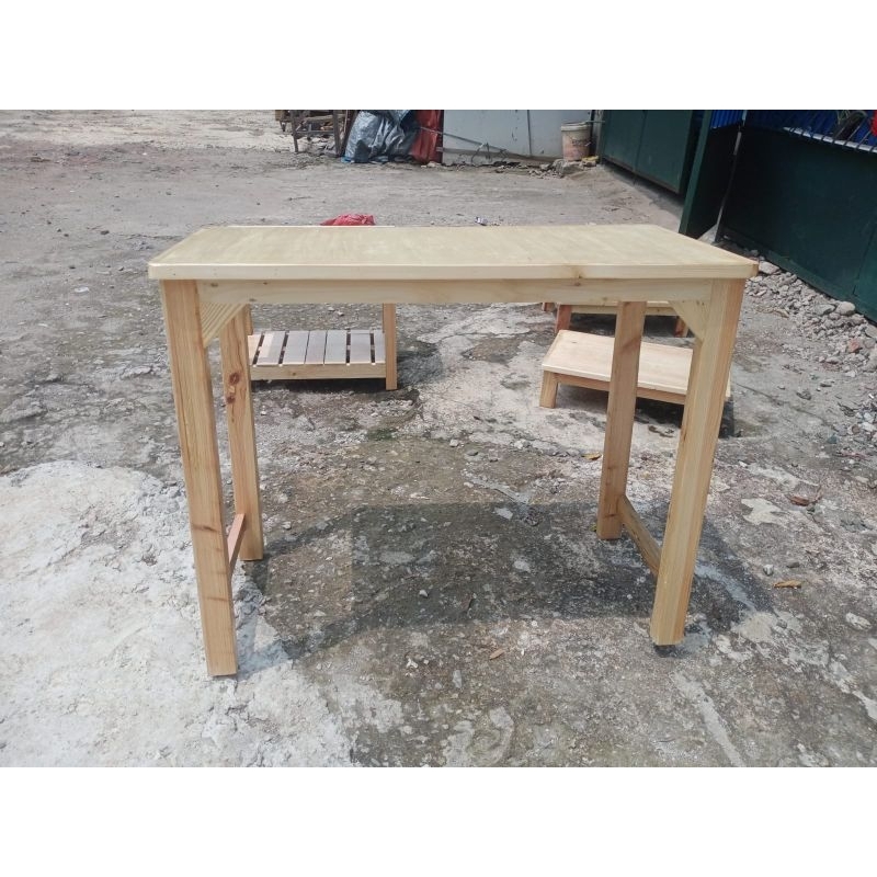 meja makan/meja belajar uk80x40x75