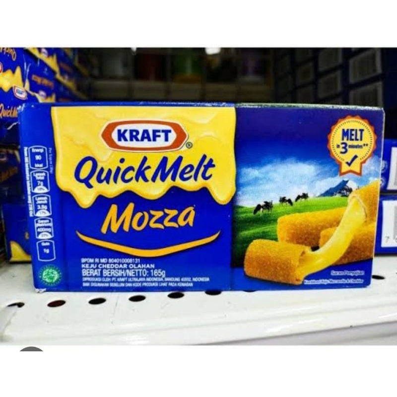 

kraff Cheddar quick melt 165 gram