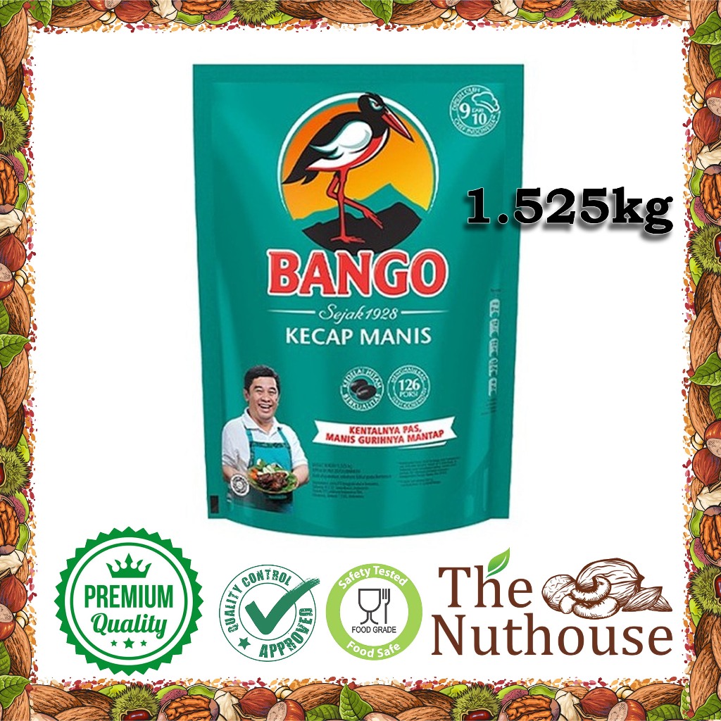 

Bango Kecap Manis 1.525kg [Pouch Refill]