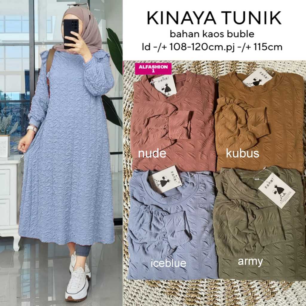 kinaya tunik by alfashion