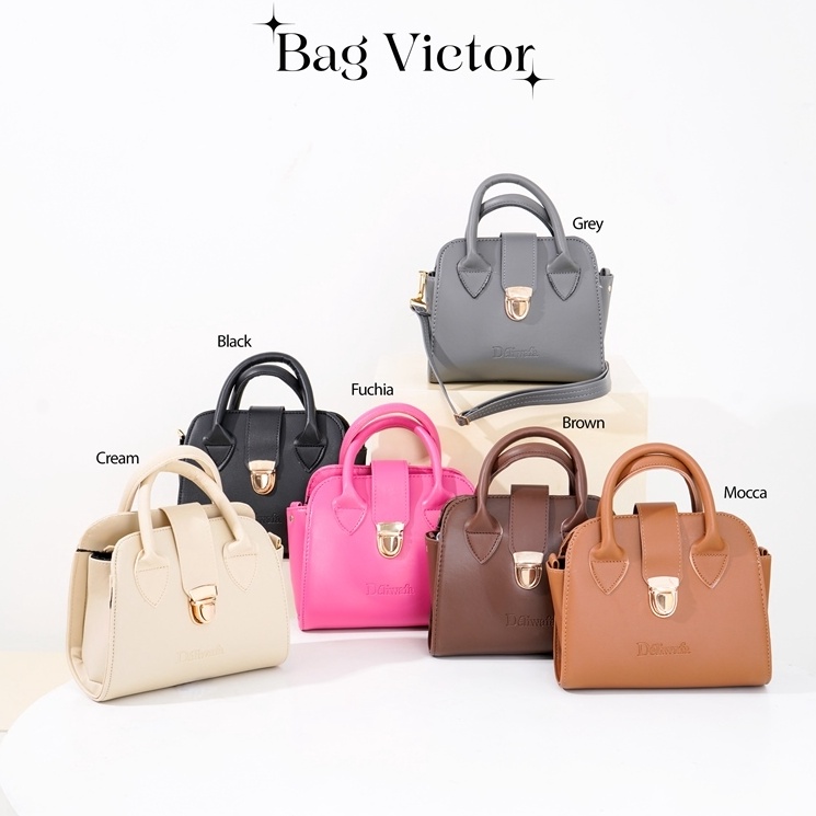 LANGSUNG KIRIM Deliwafa - [Tas Wanita] Victor Tas