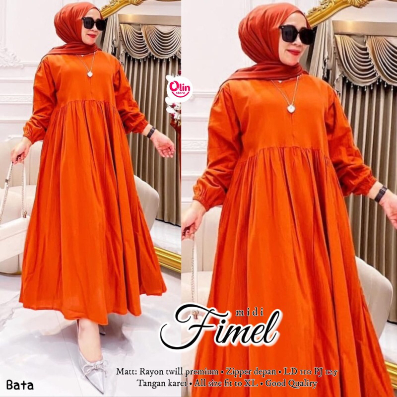 PBS . Fimel Midi Rayon Twill Premium . Olin Store