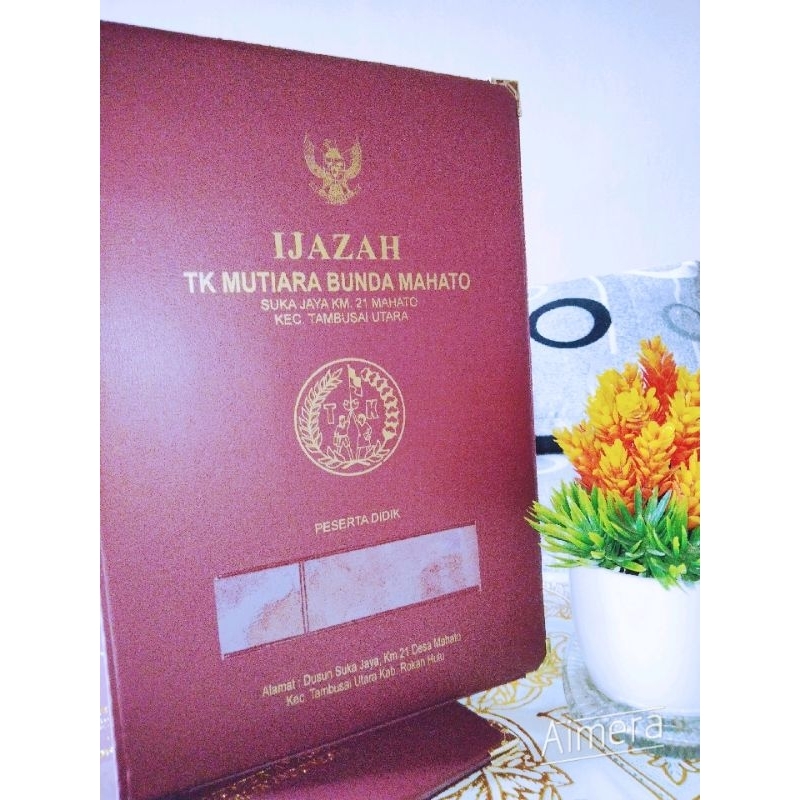 

MAP RAPOT/IJAZAH/WISUDA SABLON *Bahan Kulit Mitasi (ASE)