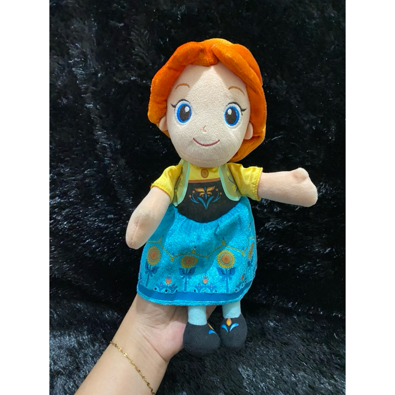 Boneka Karakter Anna Frozen Size 30cm Original / Boneka Anna Frozen / Boneka Disney Karakter Anna Frozen