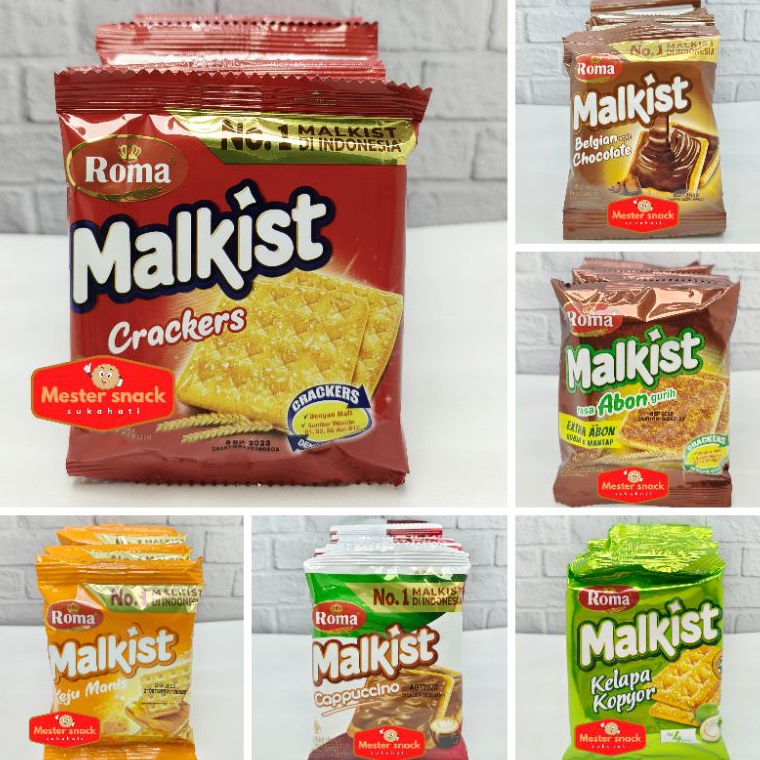 

[✴P78➢] Roma Malkist Renceng (1 renceng isi 10 pcs) [296]