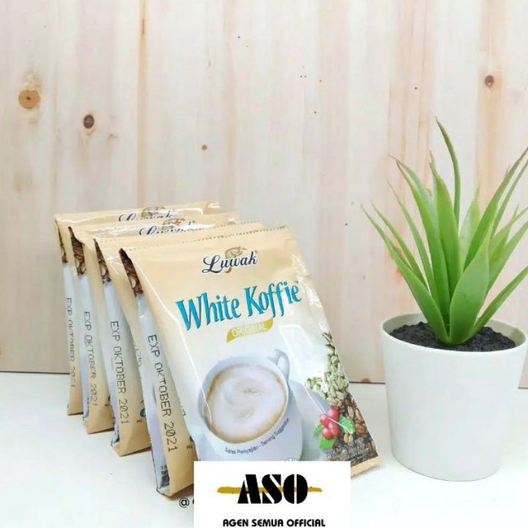 

Ju44l Kopi Luwak white Coffe original 20g RENCENG ( ISI 10) [52]