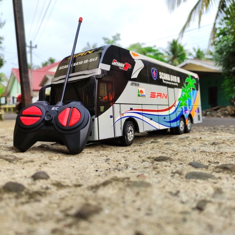 Miniatur Bus Remote Control Full Basuri 60+ Nada