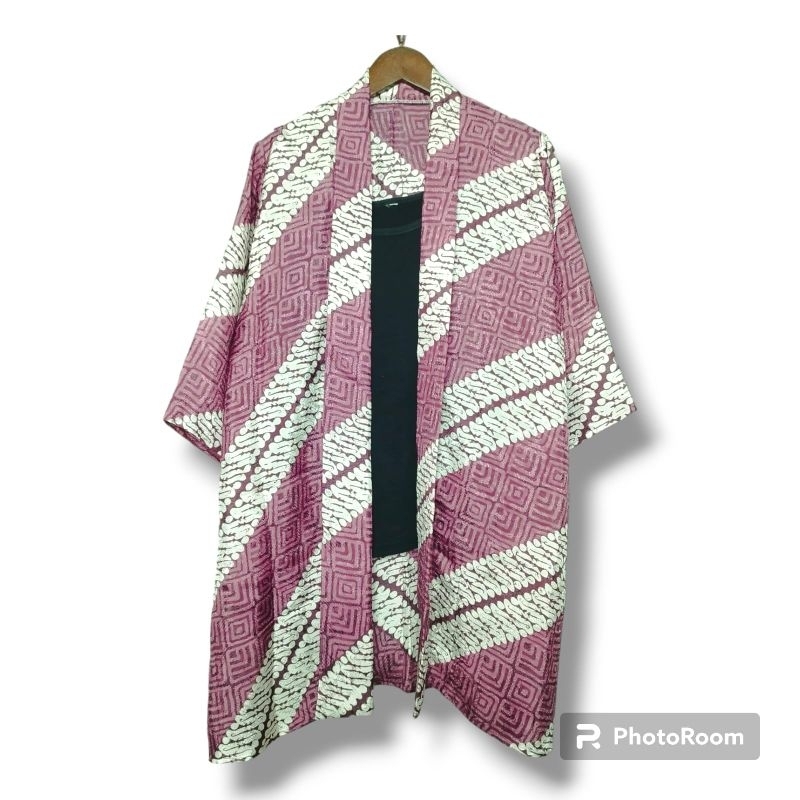 Over size outer batik kain viscose batik premium baju sogan