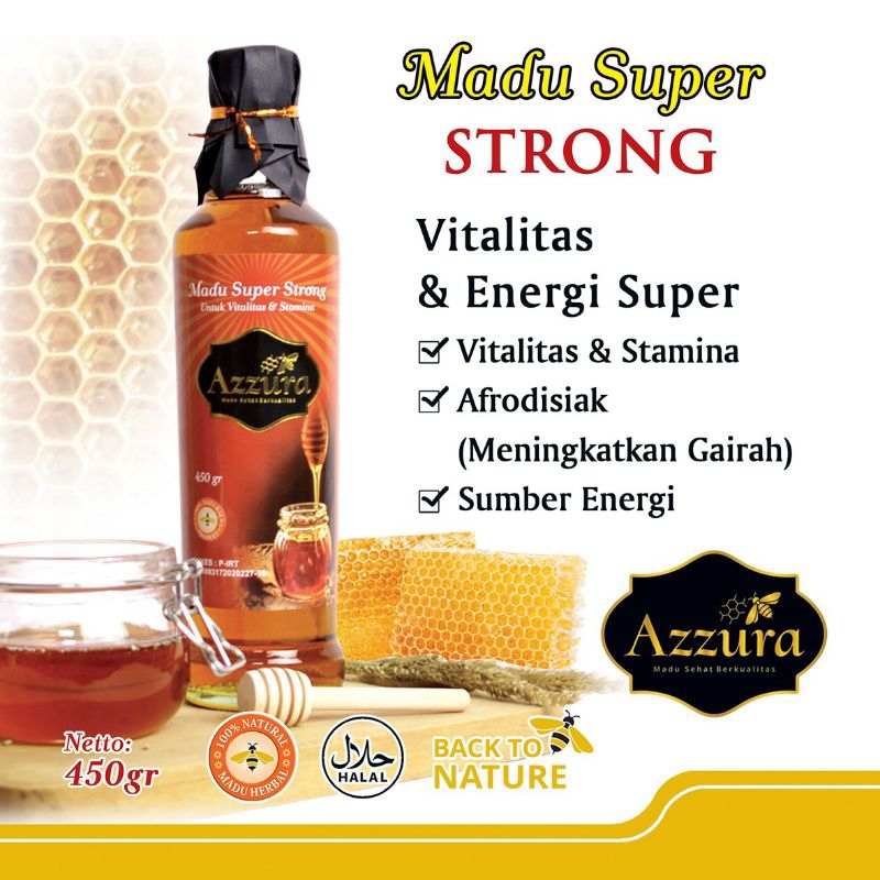 

Madu Manis Azzura Super Strong Asli Original