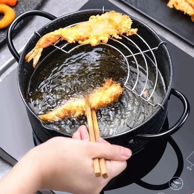 wajan peniris minyak goreng wajan penggorengan wajan masak panci goreng