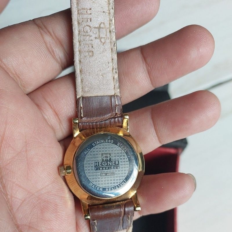 Jam tangan cewek original Hegner preloved second bekas