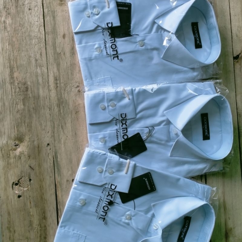 KEMEJA LENGAN PANJANG PUTIH DIXMONT