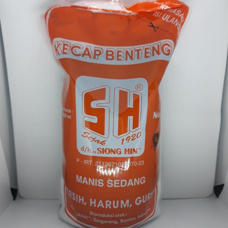 

[♡Q99&] Kecap benteng sh refil 620 ml [194]