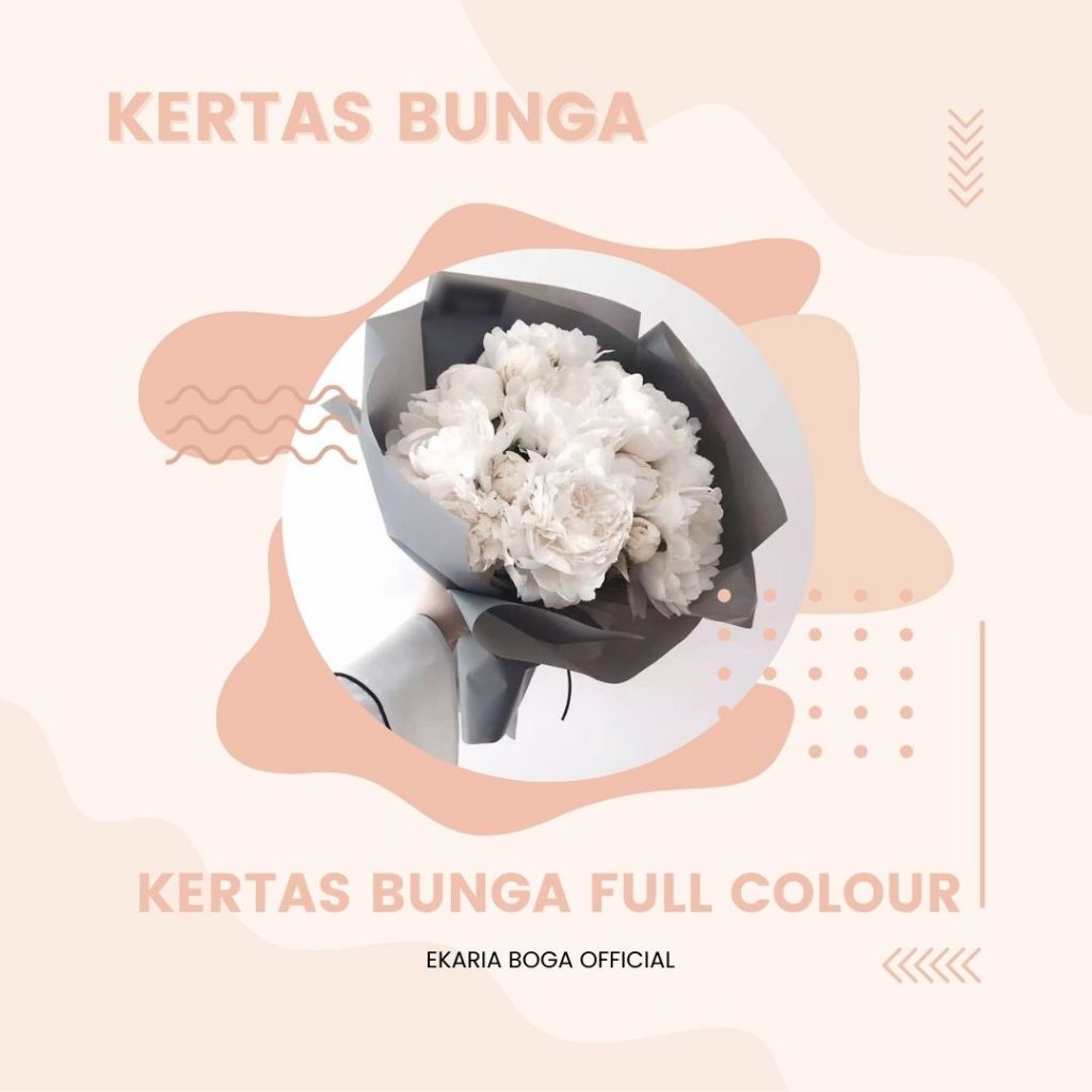 

KERTAS BUNGA | BUKET BUNGA | FLOWER WRAPPING | WRAPPING PAPER | CELLOPHANE FULL COLOR | KERTAS BUNGA FULL COLOUR