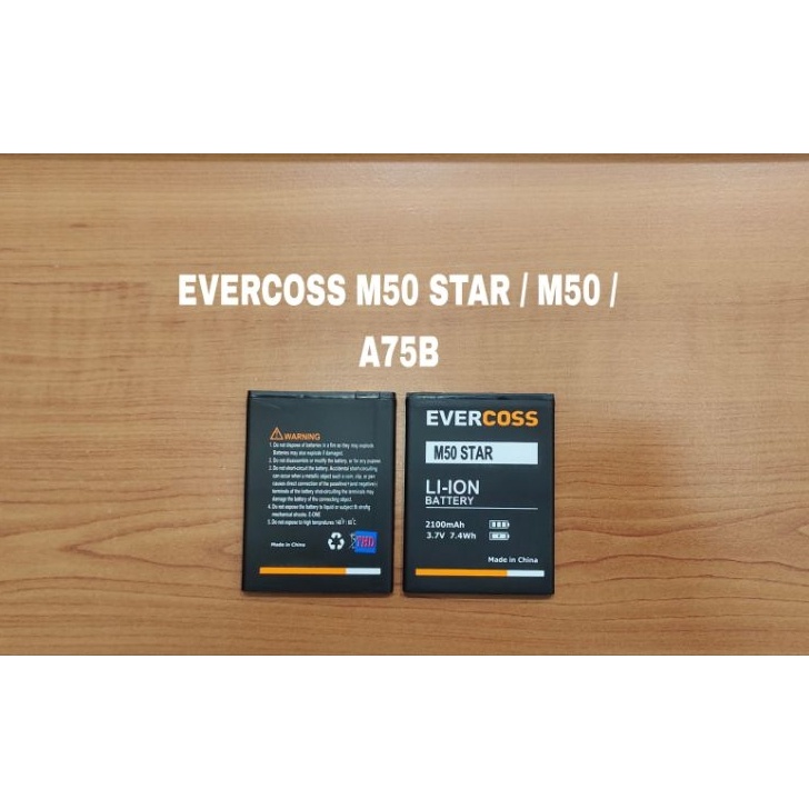 KODE OVS199 BATRE / BATRAI / BATTERY / BATERAI EVERCOSS M50 / M50 STAR / A75B