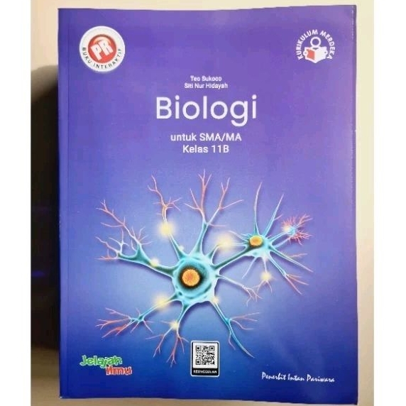 Buku lks pr Biologi kelas XI, 11 semester 2 Kurikulum Merdeka 2023 / 2024 SMA Intan Pariwara