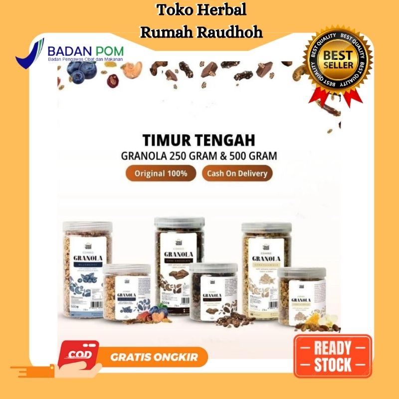 

GRANOLA - SEREAL SEHAT GRANOLA TIMUR TENGAH 250GR