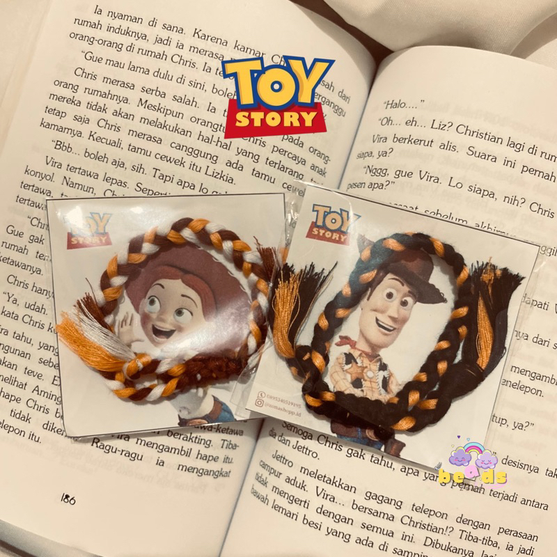 BZ - Gelang Couple Anyam Cartoon