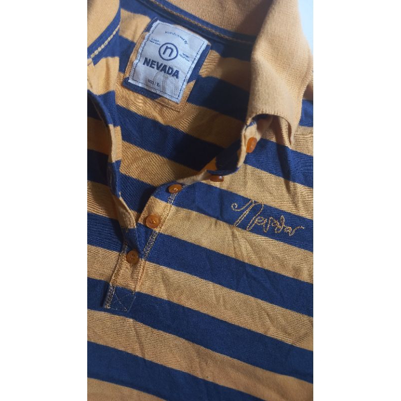 KAOS KERAH WANITA NEVADA ORIGINAL PRELOVED